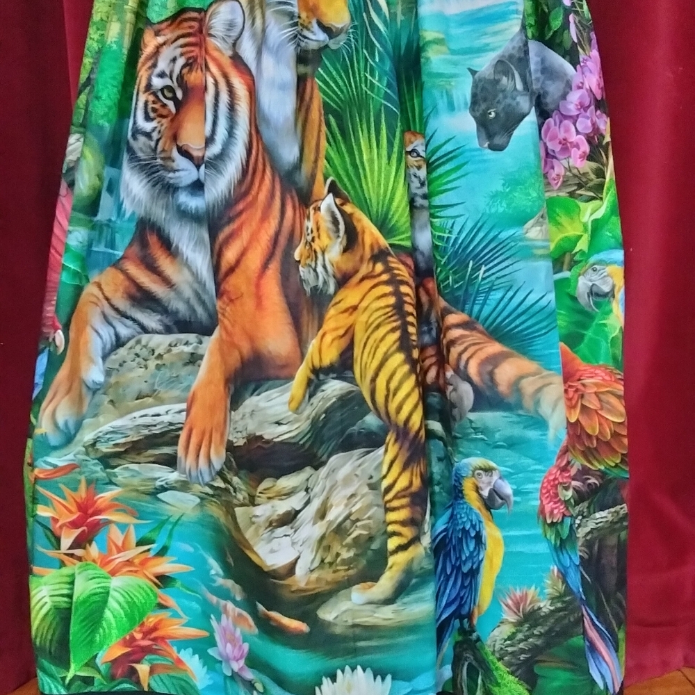 Jungle Paradise Maxi Skirt